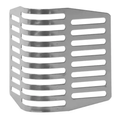 GRILLE AERATION INOX 5CM