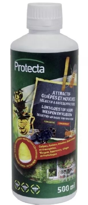 [ATG500ML] ATTRACTIF CONCENTRE GUEPES-MOUCHES 500ml Protecta®
